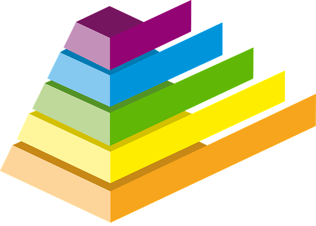 barevná pyramida